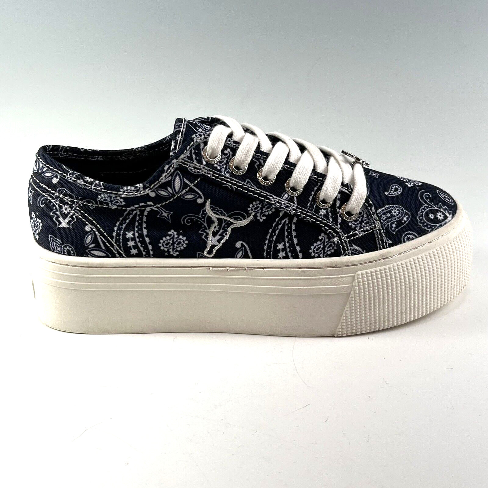 Windsor Smith Ruby Platform Fashion Sneakers Pais… - image 4