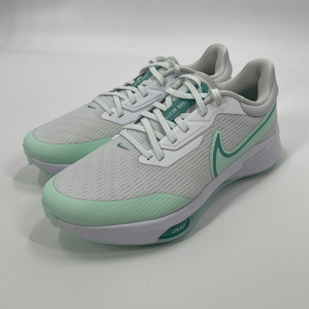 Nike Air Zoom Infinity Tour Next% White Mint Foam Golf Shoe DC5221-143 Size 8 Nike Air Zoom Infinity Tour Next% White Mint Foam Golf Shoes  main image 2