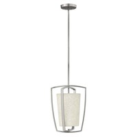 Pendellampe Deckenleuchte HäNgeleuchte Nickel H 40,6 Cm Esszimmerleuchte