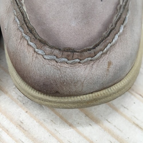 Zapatos Sperry Top Sider para mujer 9 M informales barco beige cuero puntera sin usar, en caja 9770116 - Imagen 10 de 17