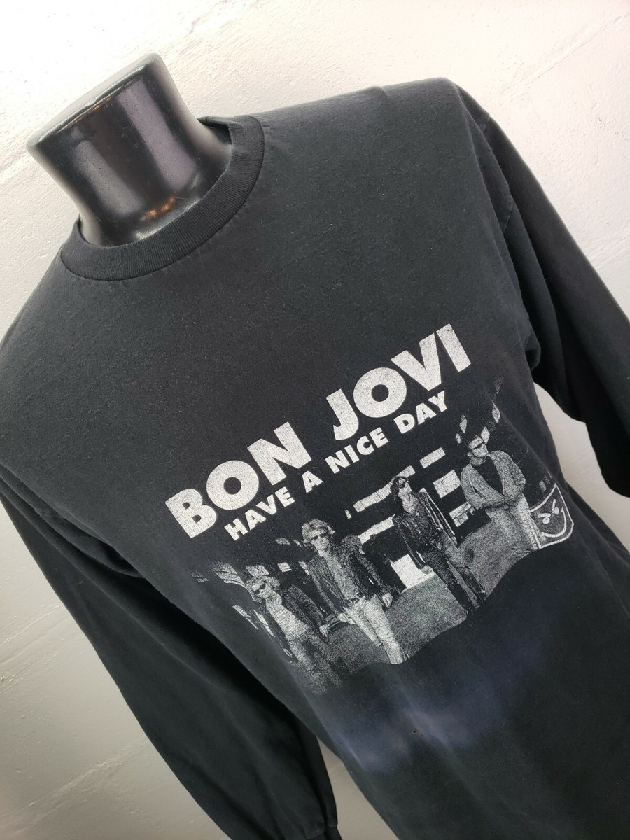 Bon Jovi Have nice day ツアーTシャツ Vintage Bon Jovi Have a Nice Day 2005 2006 World Tour T