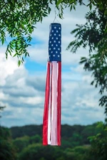 American Flag Windsock 60" Show United States Patriotic Support USA Windsock 