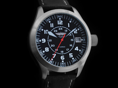 POLJOT AVIATOR PILOT'S WATCH MANUAL WINDING MECHANICAL 2614