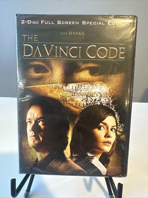 The DaVinci Code (DVD, 2006, 2-Disc Set, Full Screen Special Edition) NEW