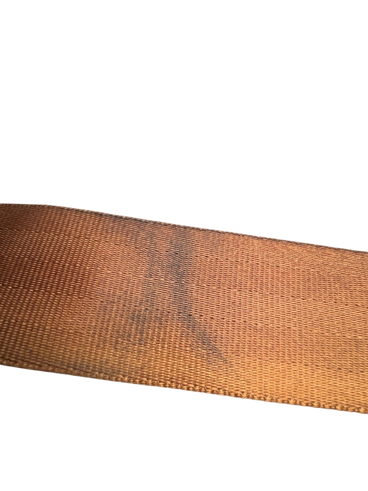 2006-2012 BENTLEY CONTINENTAL REAR LEFT SEAT BELT RETRACTOR |SADDLE (99) *STAIN*