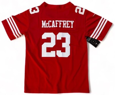 Youth Christian McCaffrey San Francisco 49ers Jersey Stitched