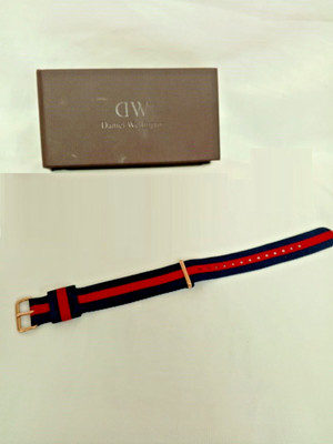 Daniel Wellington Women's Watch Strap 18mm In Box Red Navy