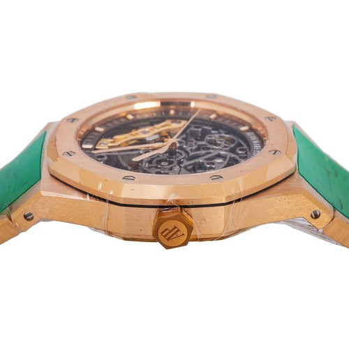AUDEMARS PIGUET ROYAL OAK SKELET ROSÉGOLD UHR 15407OR.OO.1220OR.01 - Bild 4 von 5