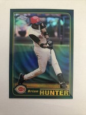 Brian Hunter 2001 Topps Chrome Refractor #152  Cincinnati Reds