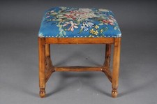 Antique Classic Oak Stool, Germany, 19th Century
