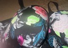 Torrid Sexy Curve Bra 360 Back Smoothing Push Up Plunge Bright Floral Size 44DDD — photo 2