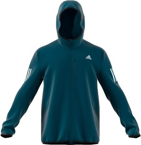 own the run hooded windbreaker