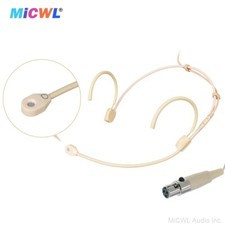 Cardioid Condenser Headwear Microphone For AKG Samson Wireless Transmitter 3Pin