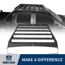 Hooke Road Top Roof Rack Cross Bar Wled Light Fit F150 09-14 Raptor Super Crew