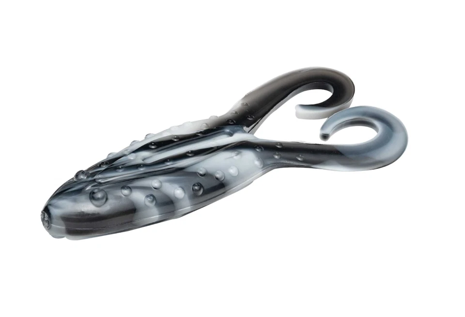 2pks Strike King Gurgle Toad Black & White Swirl GT-721 3.75" Topwater Buzzbait - Image 2 of 4