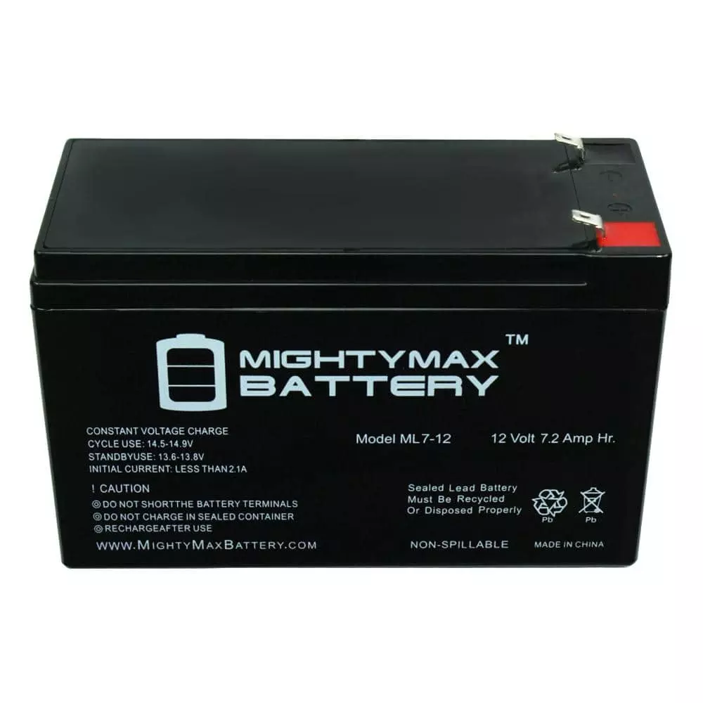 12V Battery for Kids Ride On Car 12 Volt Battery for Power Wheels 12V 7 Amp  Hr.