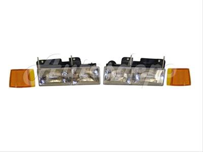 For 1994-2002 GMC C/K PICKUP HEADLIGHT SIDE MARKER LIGHT UPPER REFLECTOR 4PCS