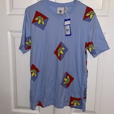ADIDAS ORIGINALS DIAGONAL TREFOIL TEE Size Small FM3343
