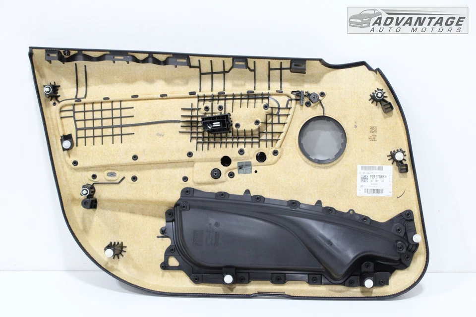 2014-2018 BMW 320I F30 dianteiro direito passageiro lateral interior painel porta acabamento OEM - Imagem 4 de 4