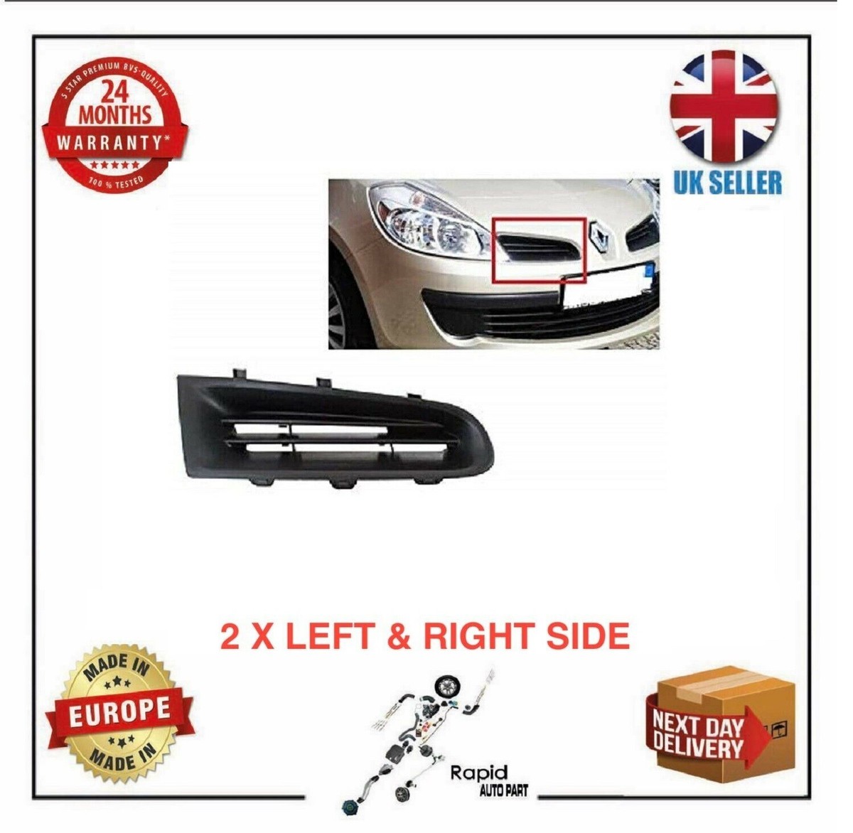 REFLEKTORY LAMPY RENAULT CLIO 3 III / GRANDTOUR 05-08 TYC + SILNICZKI za 679.00PLN z Rybnik