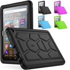 Case For Amazon Fire HD 8 / Fire HD 8 Plus Poetic Kids Friendly Silicone Cover