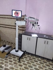 Five Step ENT Surgical Microscope With LCD, Camera  Motorized