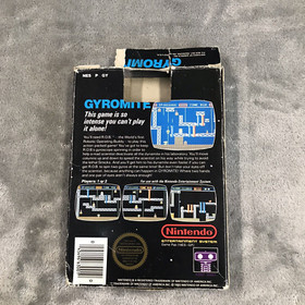Gyromite (Nintendo Entertainment System, 1985) Box and Game ONLY