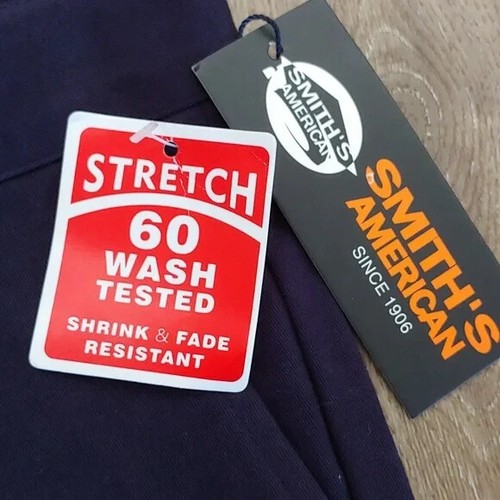 NWT Smith's American Girls School Uniform Navy Flat Front Pants Size 6 - Picture 9 of 11
