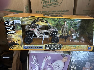 Wildlife Hunter- Camo Polaris RZR-w-Bear