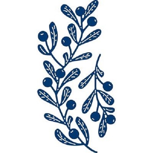 Tattered Lace Festive Pines MISTLETOE Craft cutting Die Set - 453783