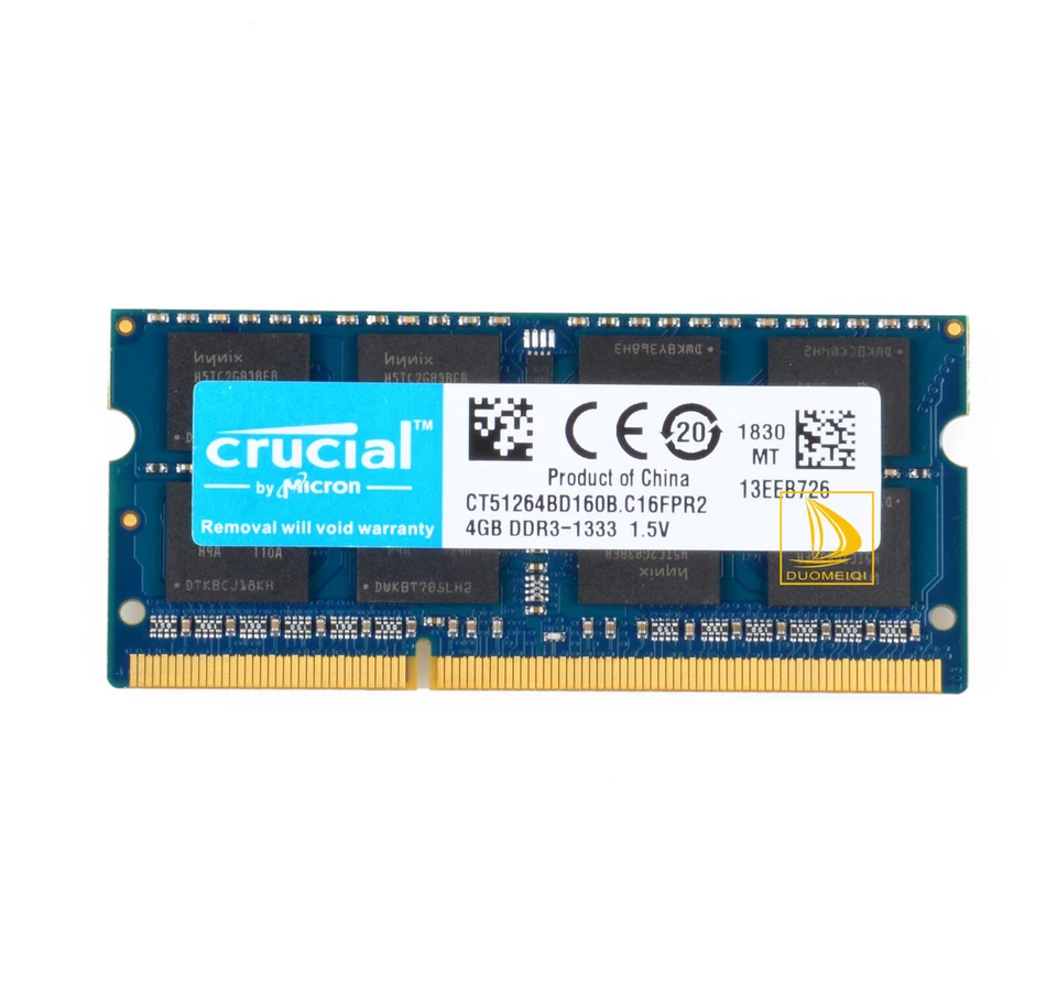 Crucial 8GB 2x 4 GB PC3-10600 DDR3 1333MHz RAM Fr Apple Mac mini Mid-2011 A1347" - Image 3 of 4