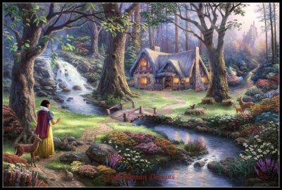 Discovers the Cottage - Chart Counted Cross Stitch Patterns Needlework DMC Color