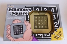 Vintage 1982 Gabriel Tsukuda  s Square Geometric Puzzle Brain Teaser w/box