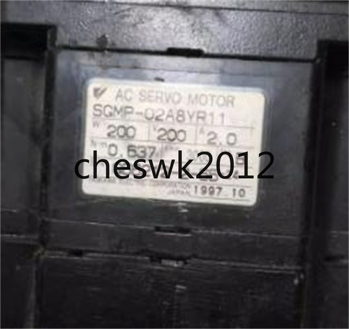1PZ Servomotore Yaskawa SSGMP-02A8YR11 in buone condizioni - Foto 3 di 3