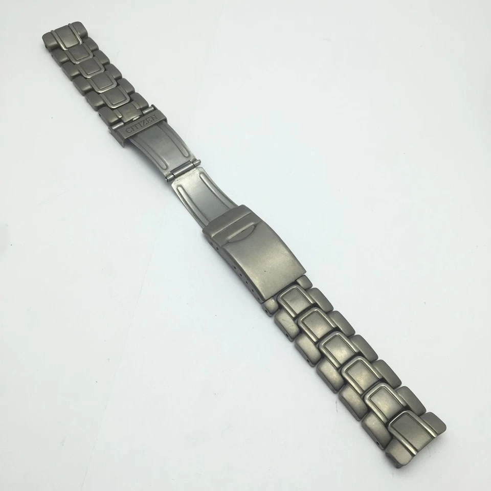 Reloj pulsera Citizen 0855-H10350 titanio vintage para hombre 19 mm SBZ100RM7 Foto 3 de 4