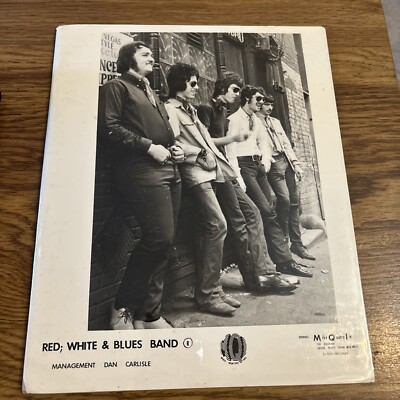 Red, White & Blues Band  Press Photo, Dan Carlisle Mgmt, Mike Quatro Inc