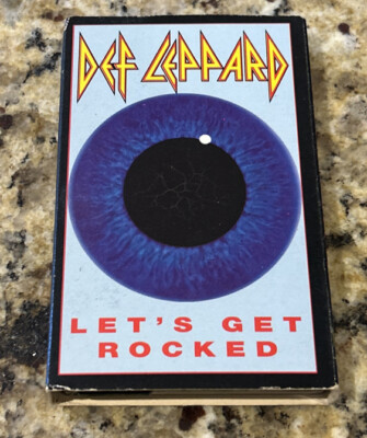 DEF LEPPARD- LET’S GET ROCKED SINGLE CASSETTE. MERCURY 866 568-4 ...