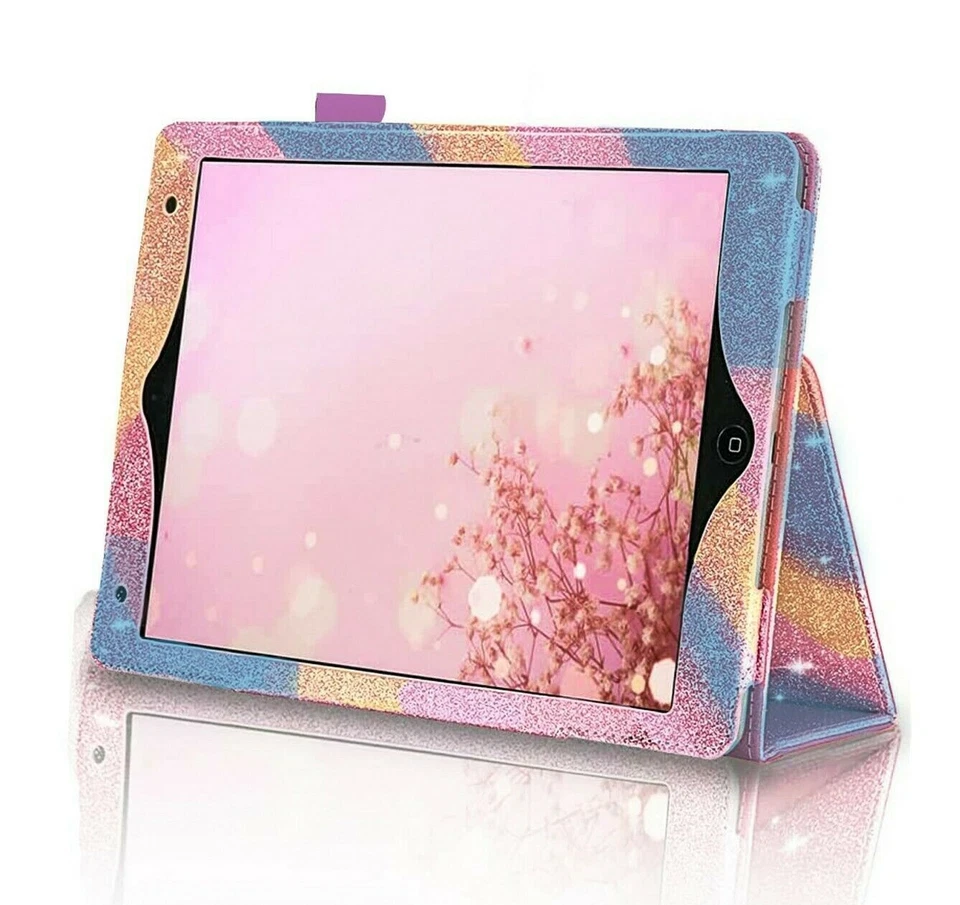 Apple iPad Glitter Rainbow case cover For iPad 9th Gen 10.2" 2021 iPad Air4 10.9 - Image 2 of 4