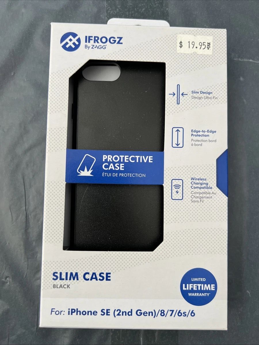 ZAGG Gear4 Carnaby Custodia Per IPhone SE 2020/7/8, Protezione D3O Antiurto 3m, Colore Argento