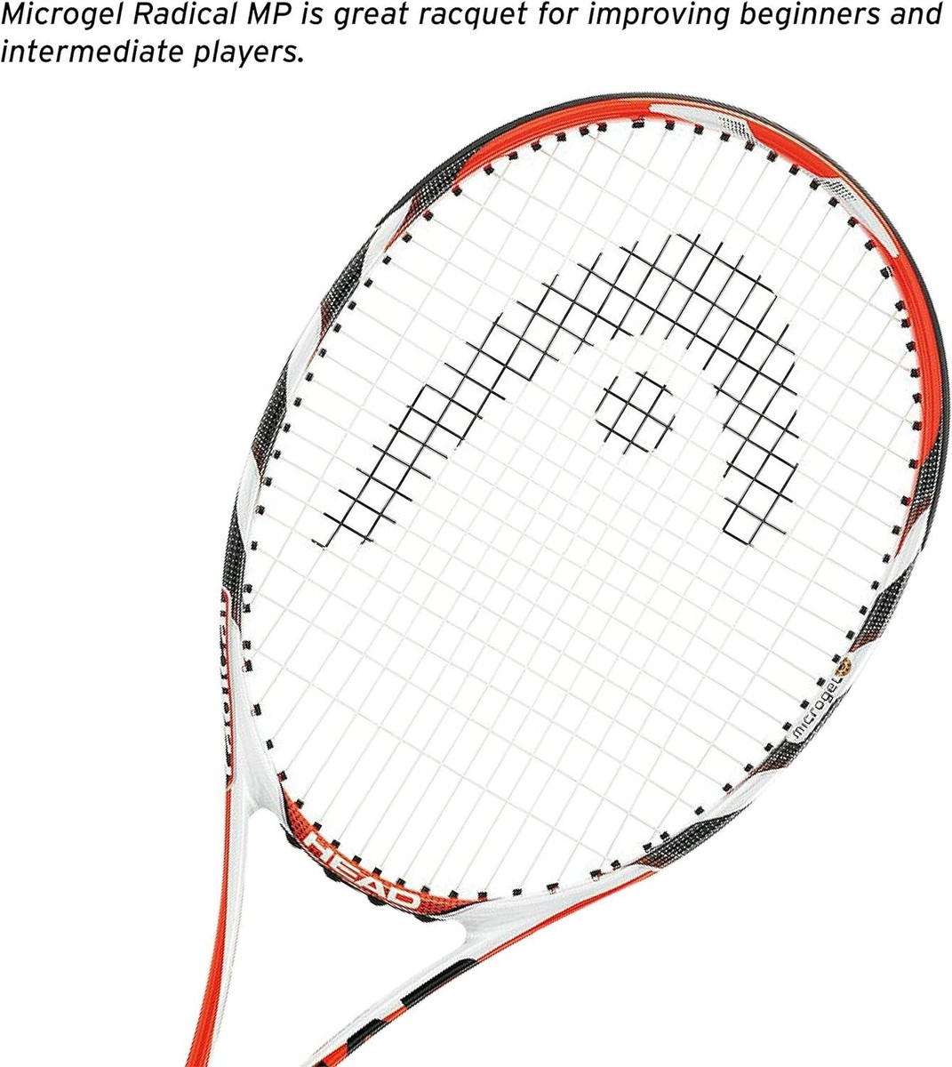 Head MicroGel Radical MP Tennis Racquet - Pre-Strung 27 Inch