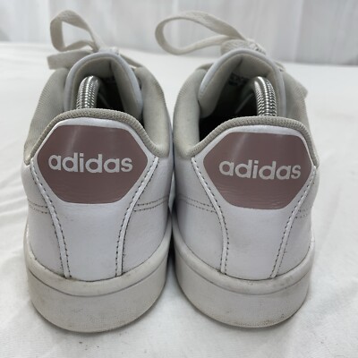 Size 10 - adidas CF Advantage White Grey Metallic W for sale  