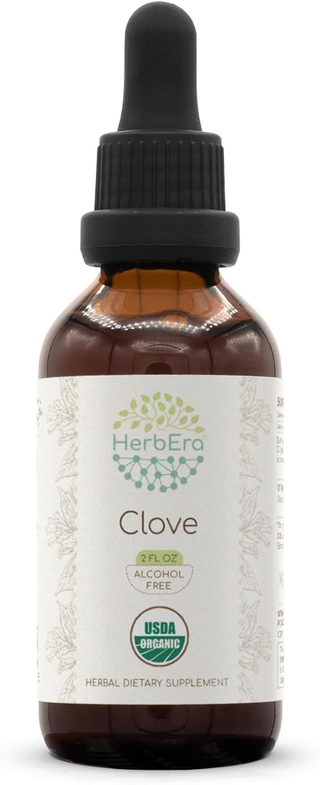 Clove B60 USDA Organic Tincture | Alcohol-Free Extract, High-Potency Herbal Drop