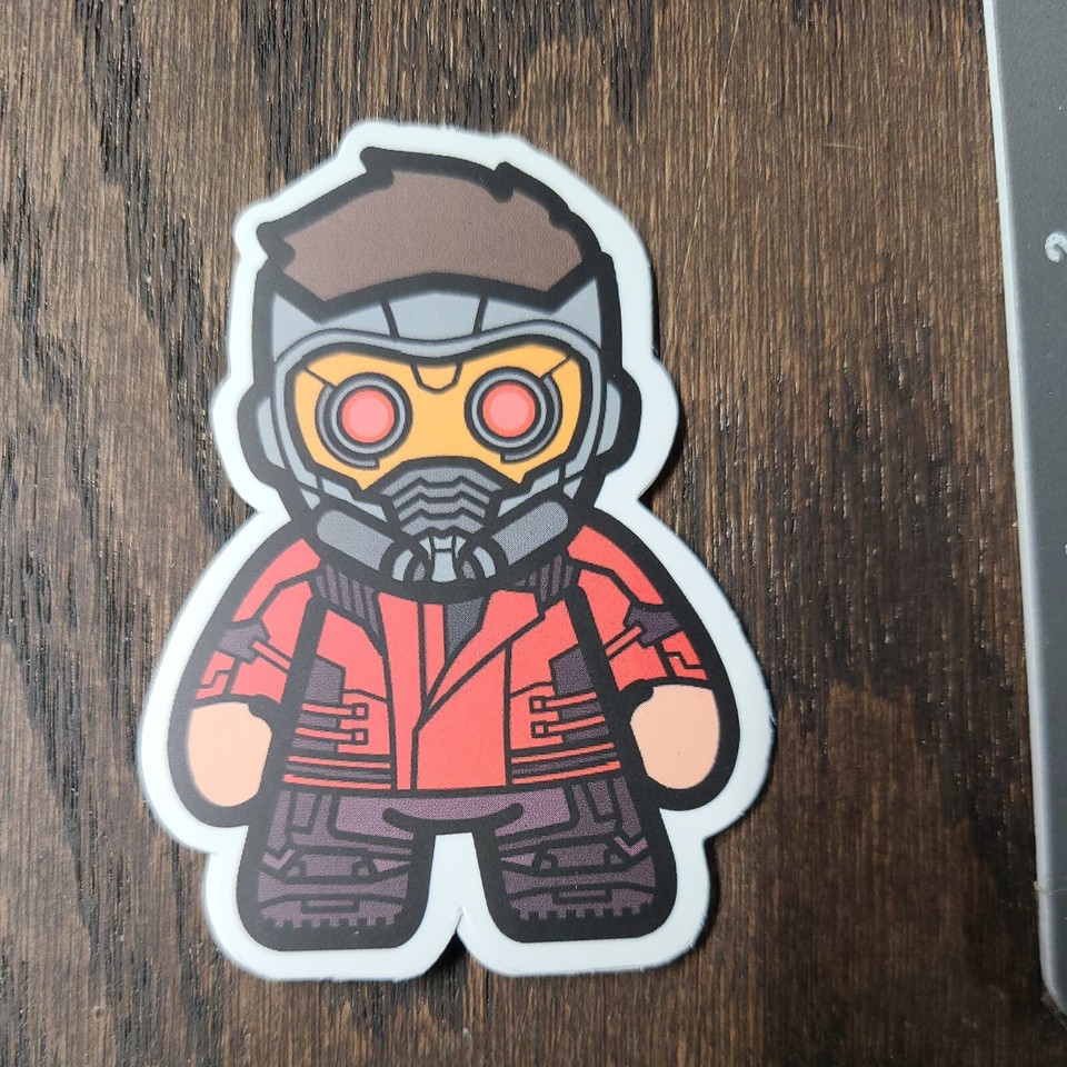 Gotg Sticker Small Star Lord GOTG Adult Humor Sticker For Guitar Phone Skateboard ...