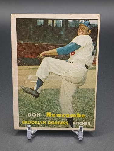 Don Newcombe #130 1957 Topps card