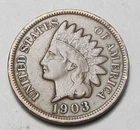 1903 INDIAN HEAD CENT,MOST OF LIBERTY, VERY NICE COIN!!!!(A1)