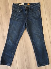 Anthropologie Pilcro Women's Dark Wash Jeans Size 30 Stretch Mid Rise