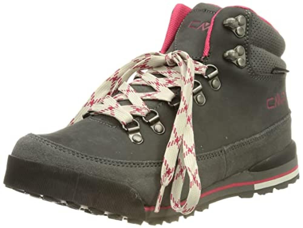 (TG. 37 EU Larga) CMP HEKA WMN HIKING SHOES WP, Hiking Shoe, Unisex - Adulto, Ne