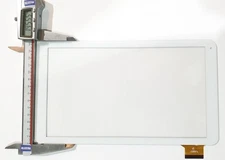 White: Display Screen Tactile Touchscreen Digitizer LOGICOM L-EMENT Tab 1001