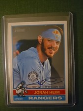 2025 Topps Heritage High Number - Real One Autographs Jonah Heim #ROA-JH (AU)