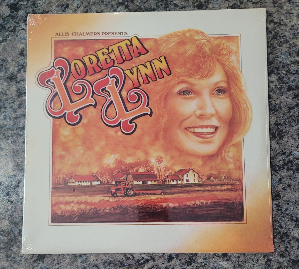 Allis Chalmers Presents Loretta Lynn Record LP Vinyl Album 1978